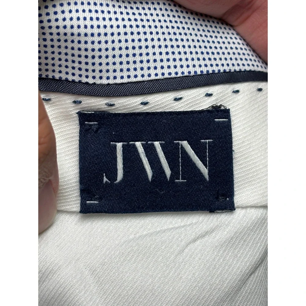 JWN Men 32W L28 Wool Cashmere Dress Pants Grey Traditional Fit Italy JW392183 MN